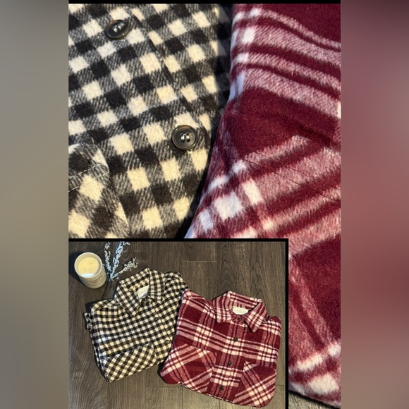NWT ❄️Flannel Jacket (shacket) - Picture 2 of 3